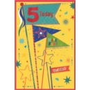 AGE 5 CARDS, 6's Male Flags