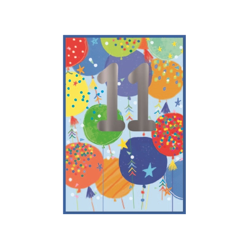 AGE 11 CARDS,Male 6