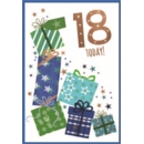 AGE 18 CARDS 6's Male Presents