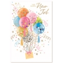 NEW JOB CARDS, 6's Balloons & Streamers