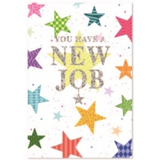 NEW JOB CARDS, 6's Text & Stars