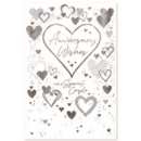 ANNIVERSARY CARDS, Your Silver Hearts