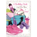 GREETING CARDS,Birthday 6's Gym Bag