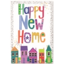 NEW HOME CARDS, 6's Text & Houses