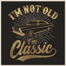 GREETING CARDS,Birthday 6's Classic Car