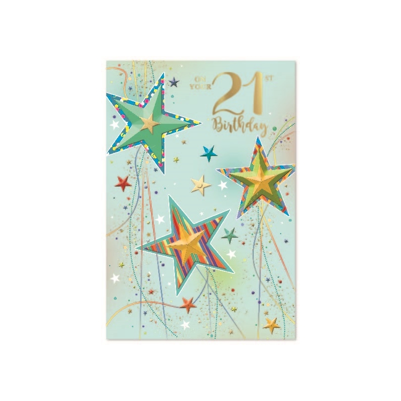 AGE 21 CARDS,Male 6