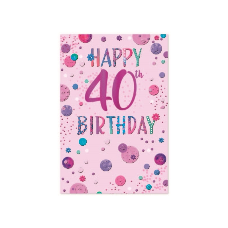AGE 40 CARDS,Female 6