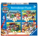 JIGSAW,4 in a Box,Paw Patrol (12,16,20,24)