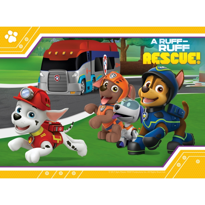 JIGSAW,4 in a Box,Paw Patrol (12,16,20,24)