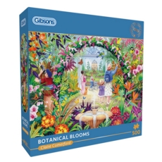 JIGSAW,500pc.Botanical Blooms (Gibson)