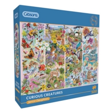 JIGSAW,500pc.Curious Creatures (Gibson)