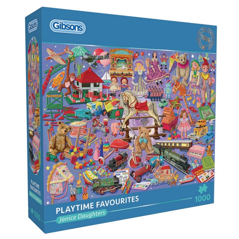 JIGSAW,1000pc.Playtime Favourites (Gibson)