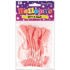 BALLOONS,It's a Girl 10's
