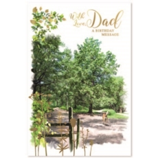 BIRTHDAY CARDS,Dad 6's Forest Walk