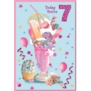 AGE 7 CARDS, 6's Female Sundae & Sweet Treats