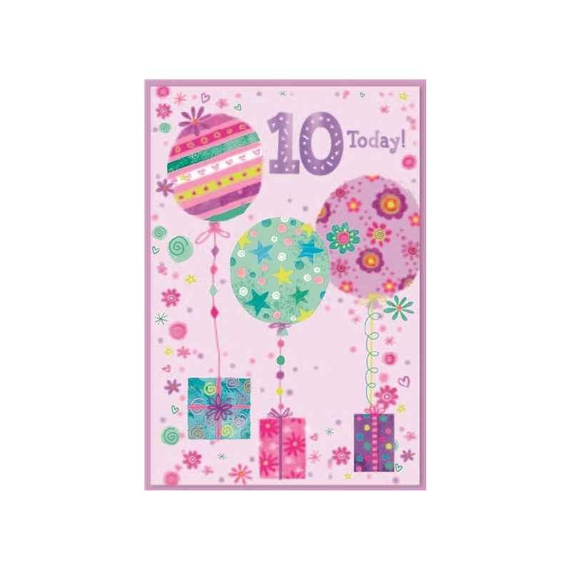 AGE 10 CARDS,Female 6