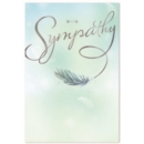 SYMPATHY CARDS, 6's Feather