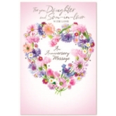 ANNIVERSARY CARDS,Daug. & Son in Law 6