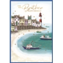 BIRTHDAY CARDS,Brother 6's Fishing Harbour