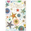 PASSED EXAM CARDS, 6's Circles & Stars