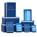 GIFT BOX,Happy Birthday Blue 10's