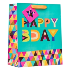 GIFT BAG,Happy Birthday (Large)