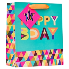 GIFT BAG,Happy Birthday (Medium)