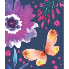 GIFT TAG, Floral Butterfly