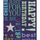 GIFT TAG, Birthday Text