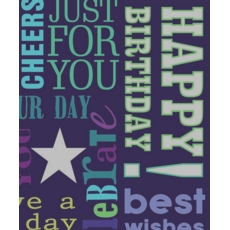 GIFT TAG, Birthday Text