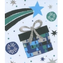 GIFT TAG, Blue Parcels