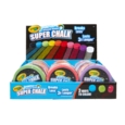 SUPER CHALK Washable Outdoor 10 Assorted Col Crayola CDU