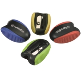 PENCIL SHARPENER,Soft Grip In Tub