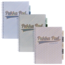 PROJECT BOOK,Pukka Pad,Haze A4 Twin Wire Asst.250pg