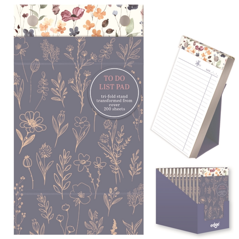 TO DO LIST PAD,Wild Bloom CDU