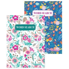 ACTIVITY BOOK,Wordsearch Floral 2 Assorted