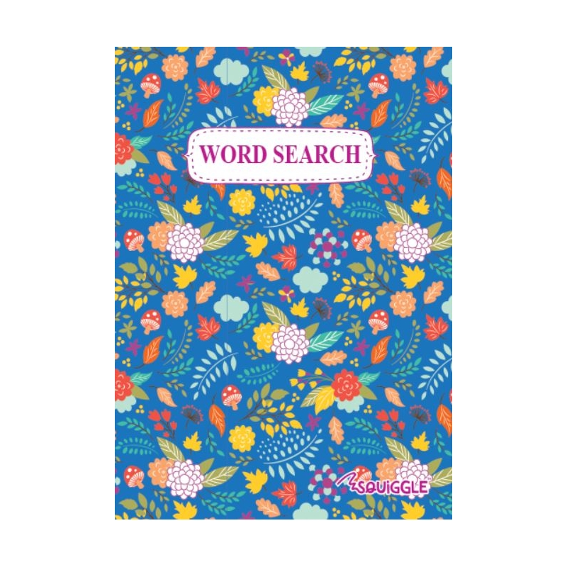 ACTIVITY BOOK,Wordsearch Floral 2 Assorted