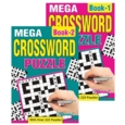 ACTIVITY BOOK,Mega Crossword A5 2 Assorted