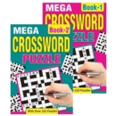 ACTIVITY BOOK,Mega Crossword A5 2 Assorted