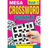 ACTIVITY BOOK,Mega Crossword A5 2 Assorted