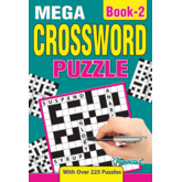 ACTIVITY BOOK,Mega Crossword A5 2 Assorted