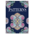 ADULT COLOURING BOOK,A5 Flowers/Patterns Assorted