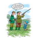 BIRTHDAY HUMOUR CARDS, 6's The Bad Shot