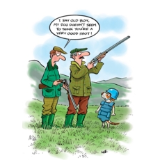 BIRTHDAY CARDS,Humour 6's The Bad Shot