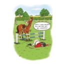 BIRTHDAY HUMOUR CARDS, 6's Horse Jump