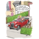 BIRTHDAY HUMOUR CARDS, 6's Old Banger