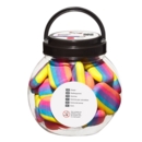PENCIL ERASER,Stripey in Tub (Snopake)