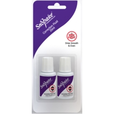 CORRECTION FLUID,20ml Twin Pack I/cd (Snopake)