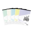 REFILL PAD,A4 Ft.& M Silvine Tinted Paper 100 page