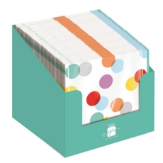 NAPKINS,33cm 3ply Spots 20's
